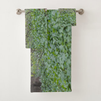 Carpathian Forest Floor Romania Nature Photograpy Bath Towel Set