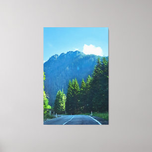 Carpathian Forest Road – Romania Mountain Print