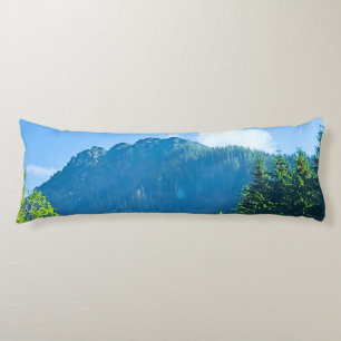 Carpathian Forest Road – Romania Mountain Print Body Cushion