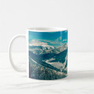 Carpathian mountains nature vacation mountainbeaut coffee mug