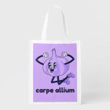 Carpe Allium – Seize the Garlic Funny Food Bag