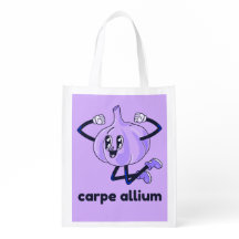 Carpe Allium – Seize the Garlic Funny Food Bag