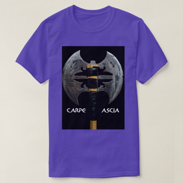 Carpe Ascia Classic TShirt (Design Front)
