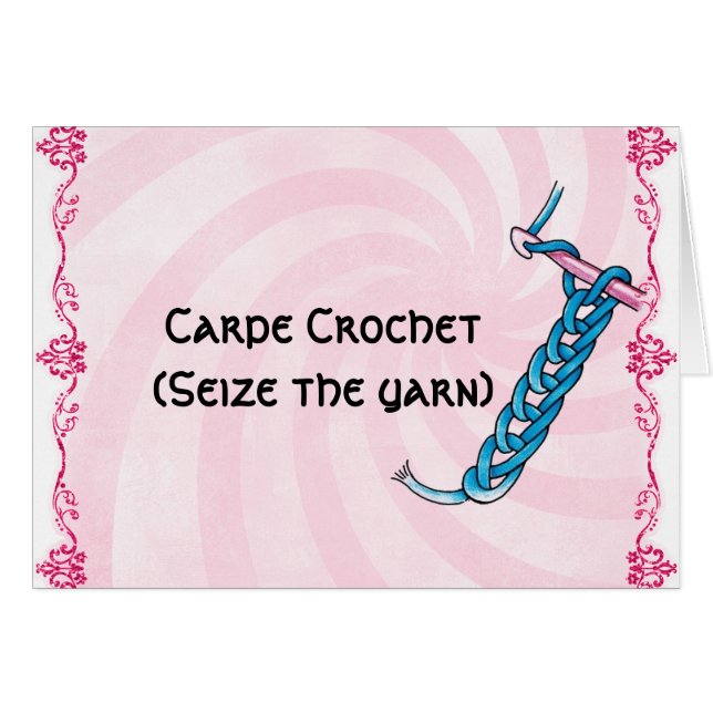 Carpe Crochet (Front Horizontal)