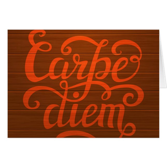 Carpe Diem' (Front Horizontal)