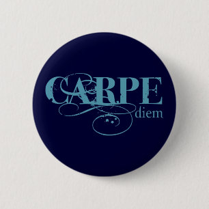 Carpe Diem 6 Cm Round Badge