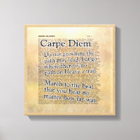 Carpe Diem and More --- Canvas Art Print