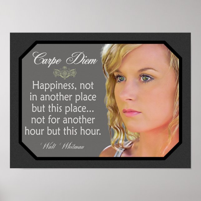 Carpe Diem Art Print (Front)