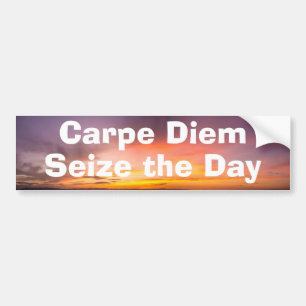 Carpe Diem Bumper Sticker