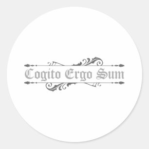 Carpe Diem Classic Round Sticker