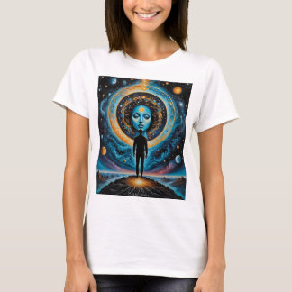 Carpe Diem Cosmic Goddess Art Shirt