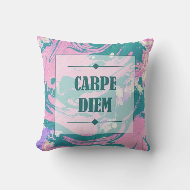 CARPE DIEM CUSHION (Front)