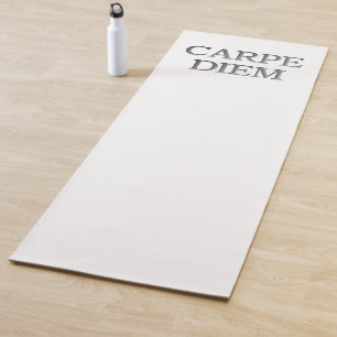 Carpe Diem exercise mat