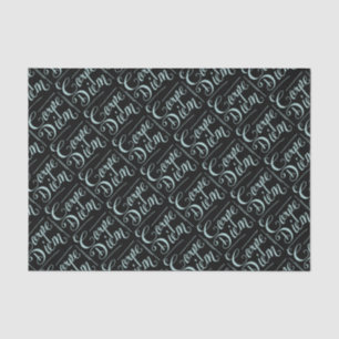 Carpe Diem Fancy Tissue Paper