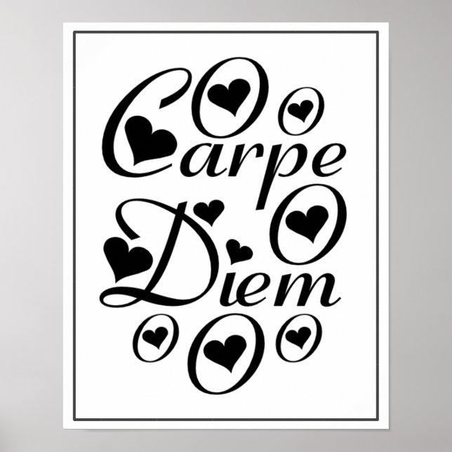 Carpe Diem Home/ Office Decor (Front)