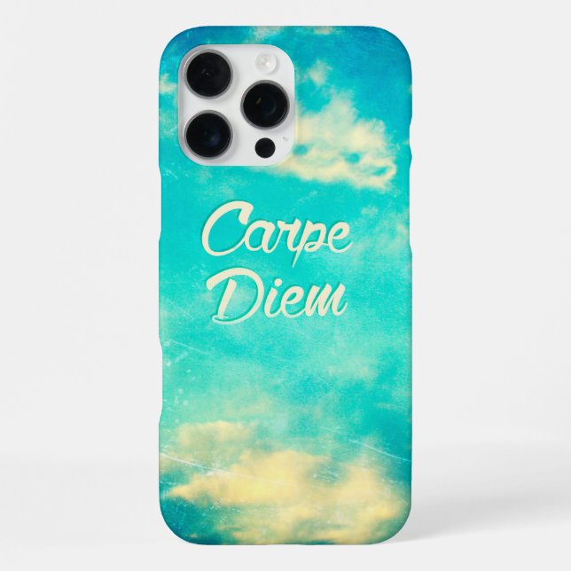 Carpe Diem iPhone Case (Back)