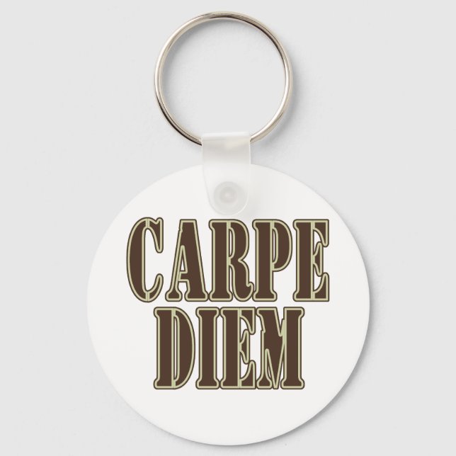 Carpe Diem Key Ring (Front)