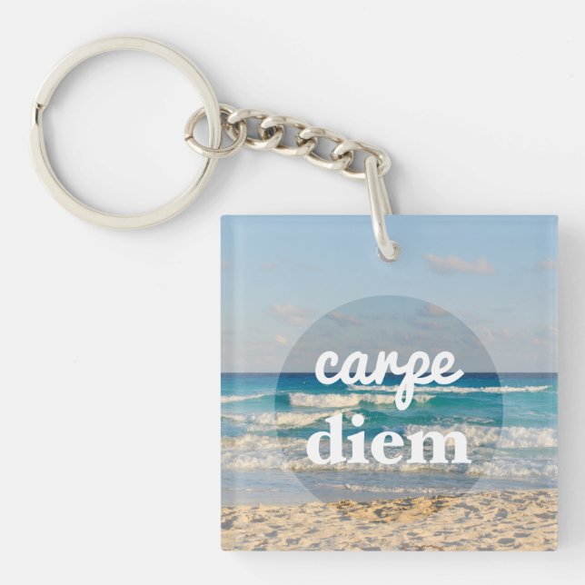 Carpe Diem Keychain (Front)