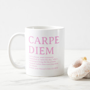 Carpe Diem latin quote Coffee Mug