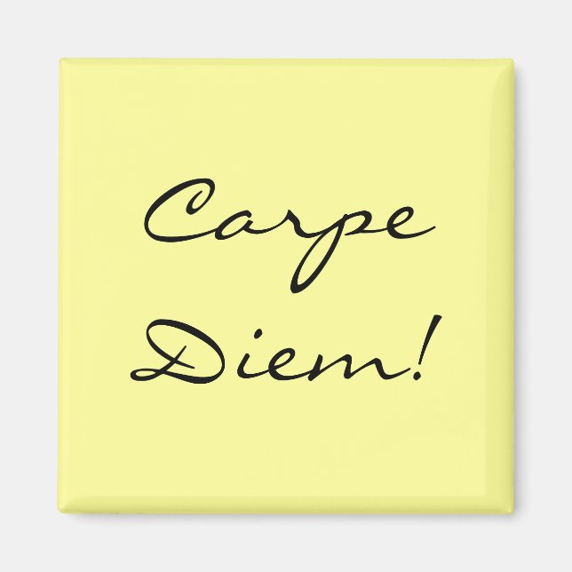 Carpe Diem magnet (Front)