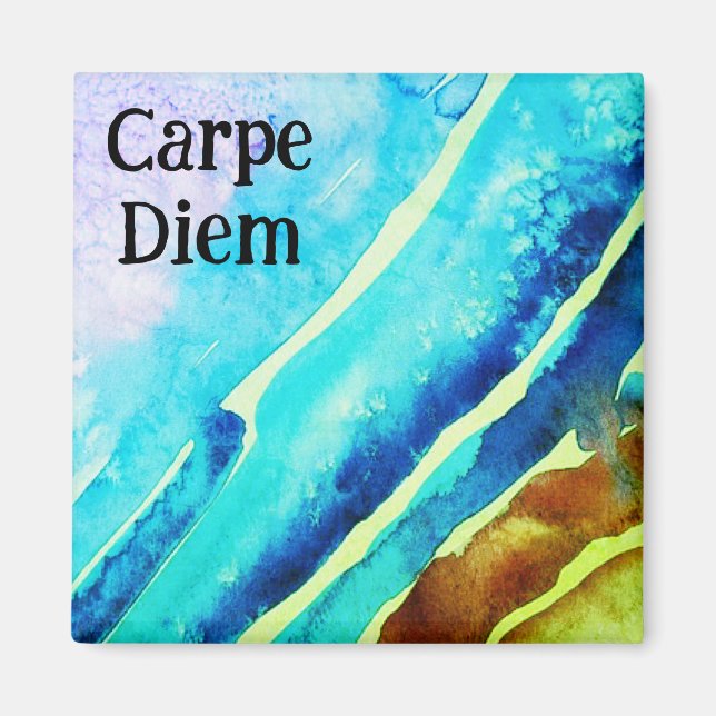 Carpe diem magnet (Front)