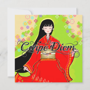 Carpe Diem Maiko Card