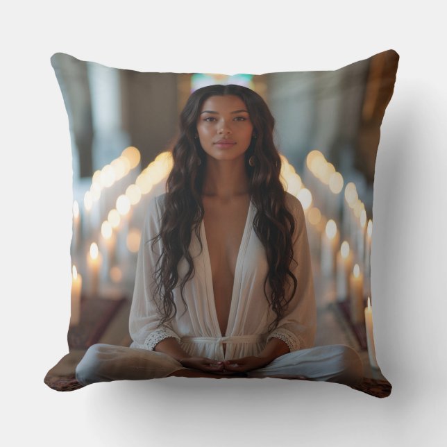 CARPE DIEM - Meditation - Yoga Cushion (Front)