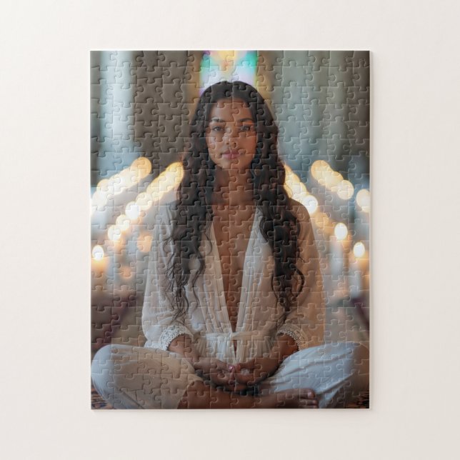 CARPE DIEM - Meditation - Yoga Jigsaw Puzzle (Vertical)