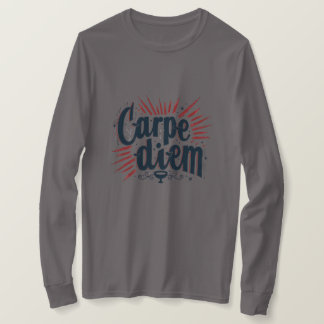 Carpe Diem Motivational Graphic T-Shirt