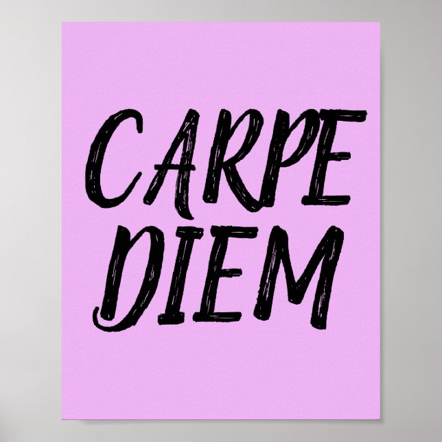 CARPE DIEM Motivational Posters (Front)