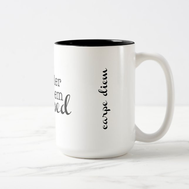Carpe Diem Mug (Right)
