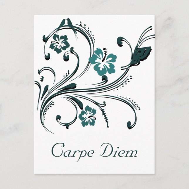 Carpe Diem Postcard (Front)