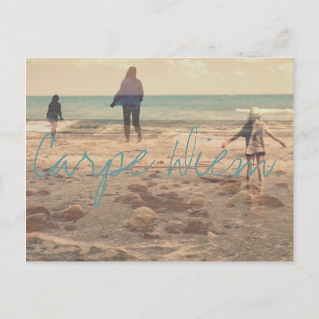 Carpe Diem. Postcard (Front)