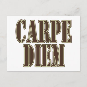 Carpe Diem Postcard