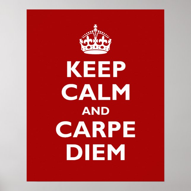 Carpe Diem! Poster (Front)