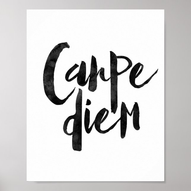 Carpe Diem Poster (Front)