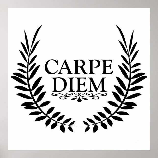Carpe diem poster (Front)