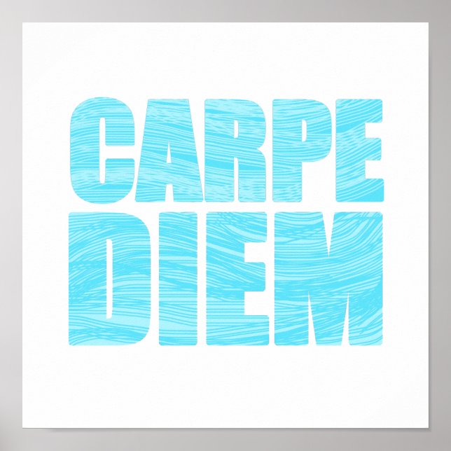 Carpe Diem Poster (Front)