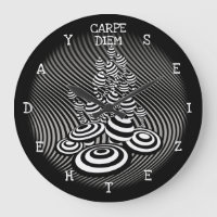 Carpe Diem seize the day Magic Mushroom border.
