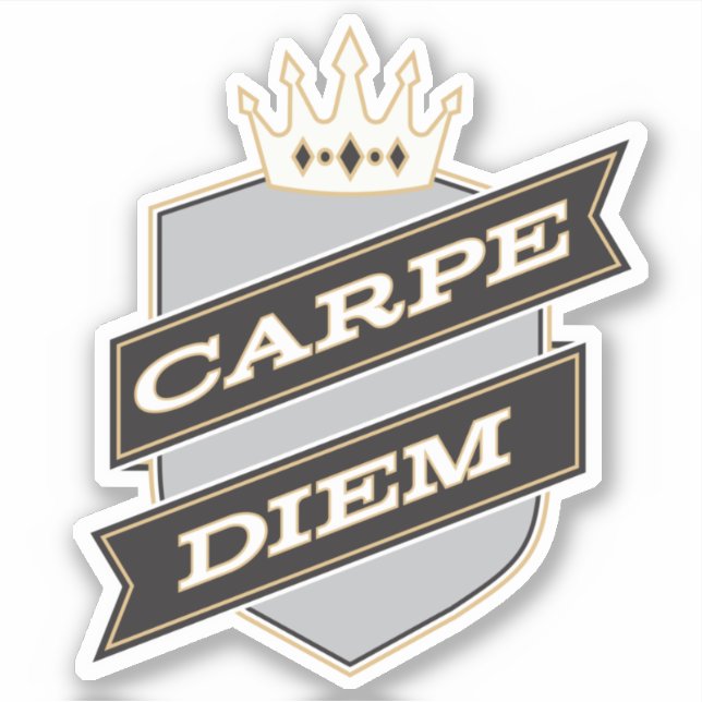 Carpe Diem Sticker (Front)
