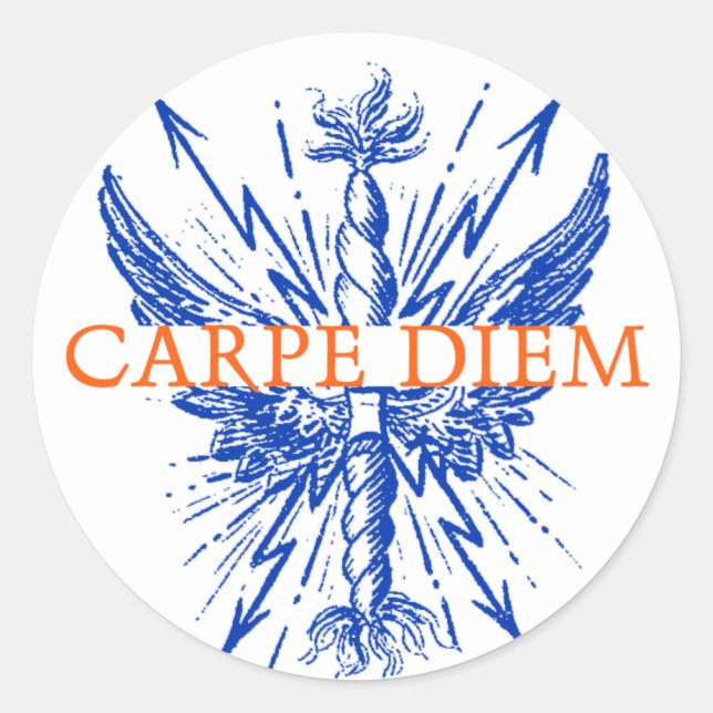 Carpe Diem Sticker (Front)