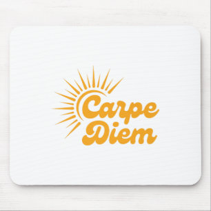 Carpe Diem Sunrise Premium Mouse Mat