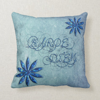 Carpe Diem Throw Pillow