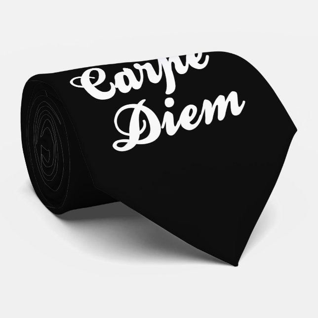 Carpe Diem Tie (Rolled)
