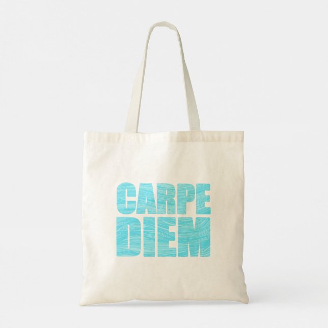 Carpe Diem Tote Bag (Back)