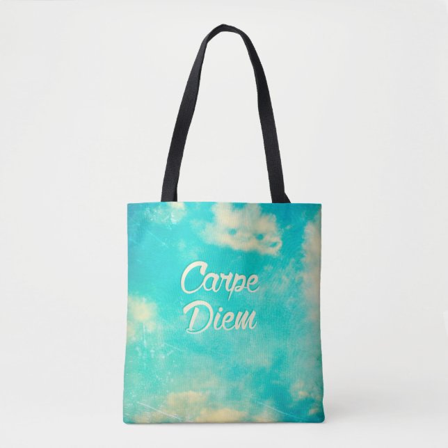 Carpe Diem Tote Bag (Front)
