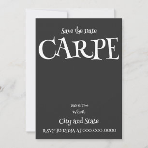 CARPE INVITATION