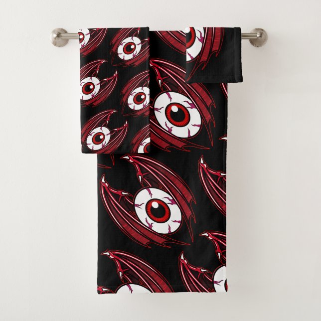 Carpe Noctem Bath Towel Set (Insitu)