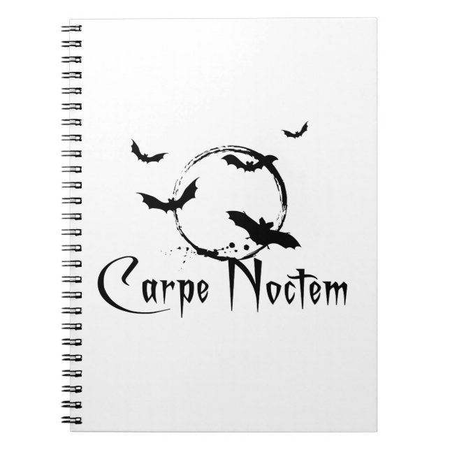Carpe noctem notebook (Front)