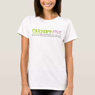 carpent-HER: White T-Shirt